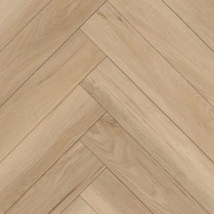 Caragh Oak Herringbone Aqua - Canadia