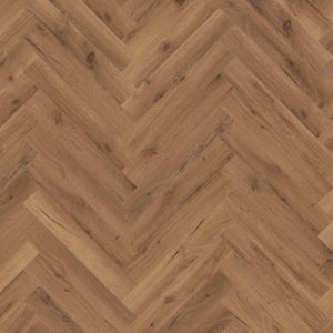 Lignum Fusion Premium Robust Fumed Oak Herringbone - Wood Innovations